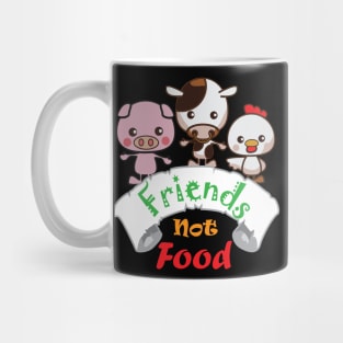 Friends not food - Vegan Mug